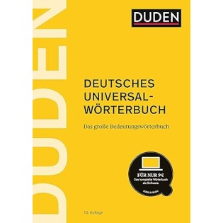 Duden – Deutsches Universalwörterbuch Dictionnaire universel allemand Duden Le grand dictionnaire des significations