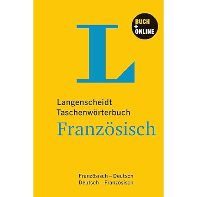 Langenscheidt Dictionnaire de poche + lien du livre en ligne Français-Allemand Allemand-Français